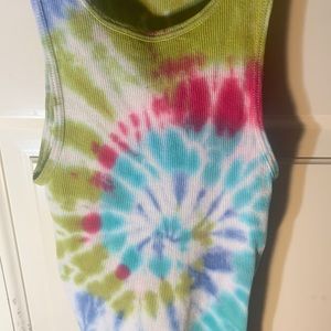 Tie-Dye Tank Top Woman's Size Medium